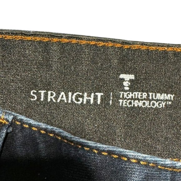 Layne Bryant Straight Cut Jeans Size 22 Short Blue - Picture 5 of 11